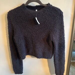aerie Sherpa Fuzzy Sweater